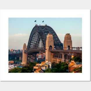 Sydney Harbour Bridge, Sydney, NSW, Australia Posters and Art